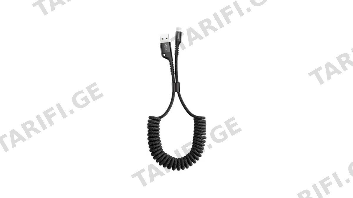 Baseus Fish Eye Spring Data Cable CALSR-01