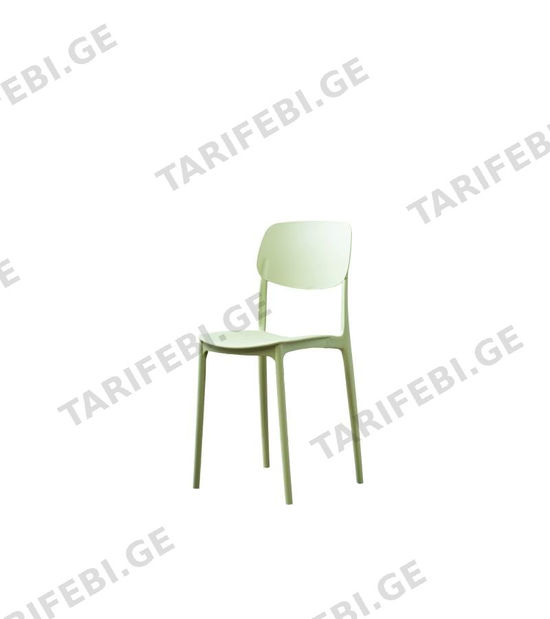სკამი პლასტმასის FSYB-1012 ფერი. GREEN