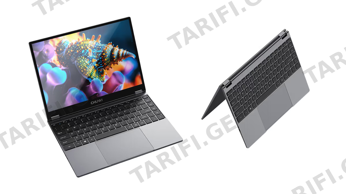 ნოუთბუქი Chuwi FreeBook N150, 13.4", Intel N150, 16GB, 512GB SSD, Integrated, W11H, Grey