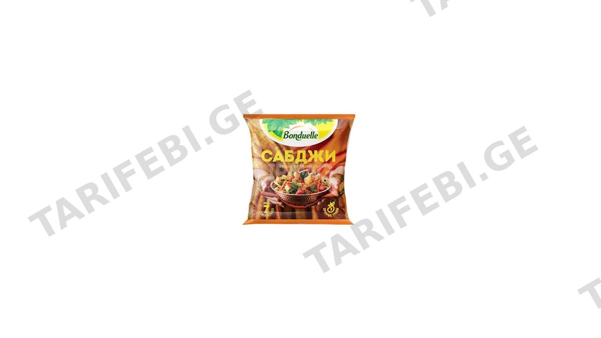 BONDUELLE ბოსტნეულის მიქსი 400გრ