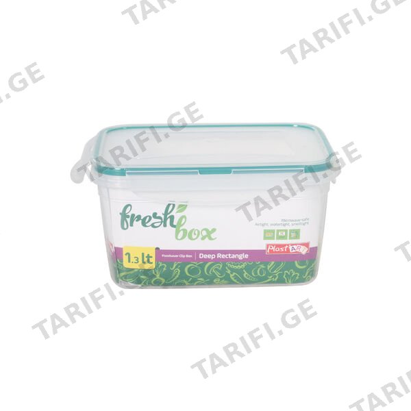 პლასტმასის კონტეინერი ჰერმეტული FRESH BOX (1.3 ლტ) ლც-225