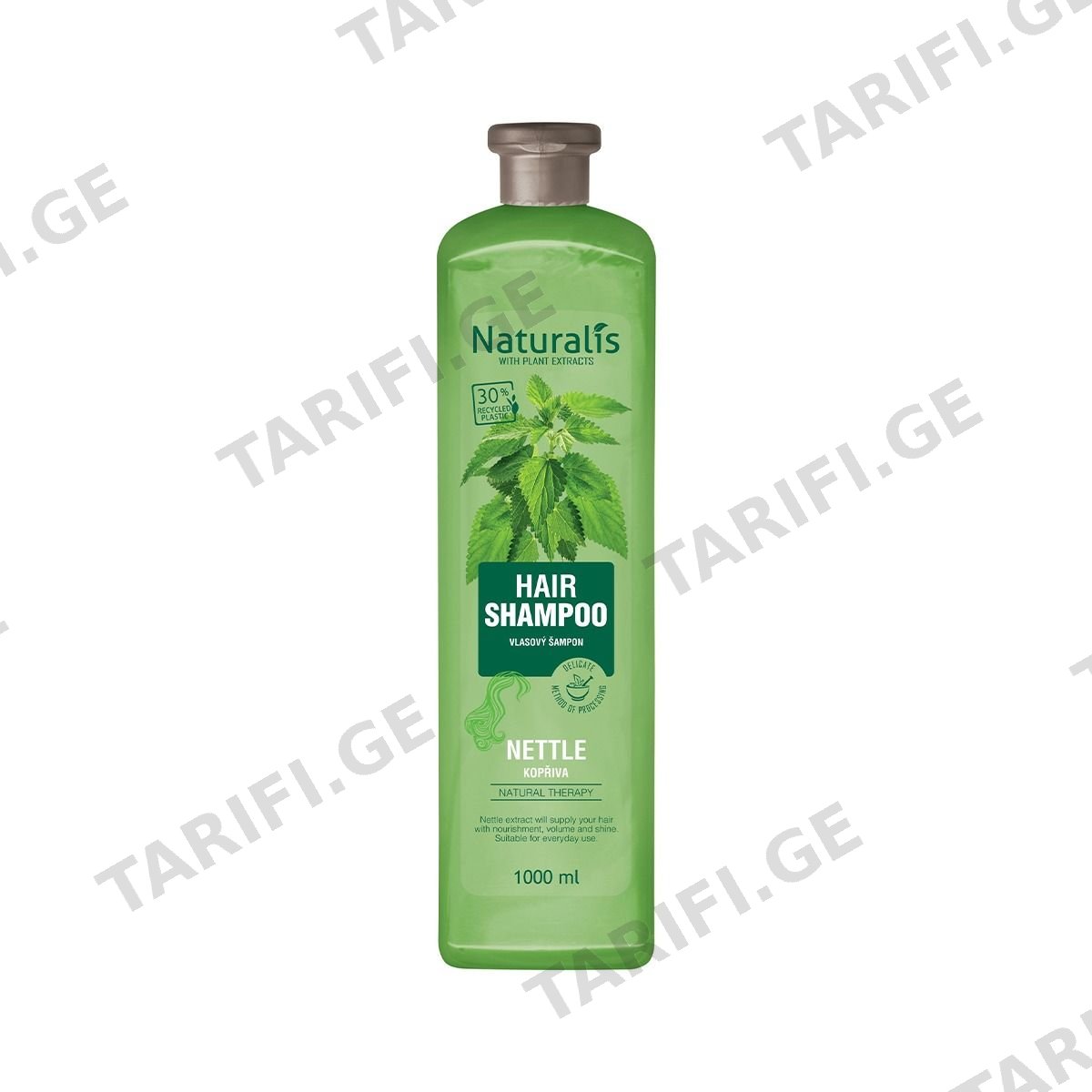 შამპუნი ჭინჭარი 1000 მლ 2416 ნატურალისი - Naturalis