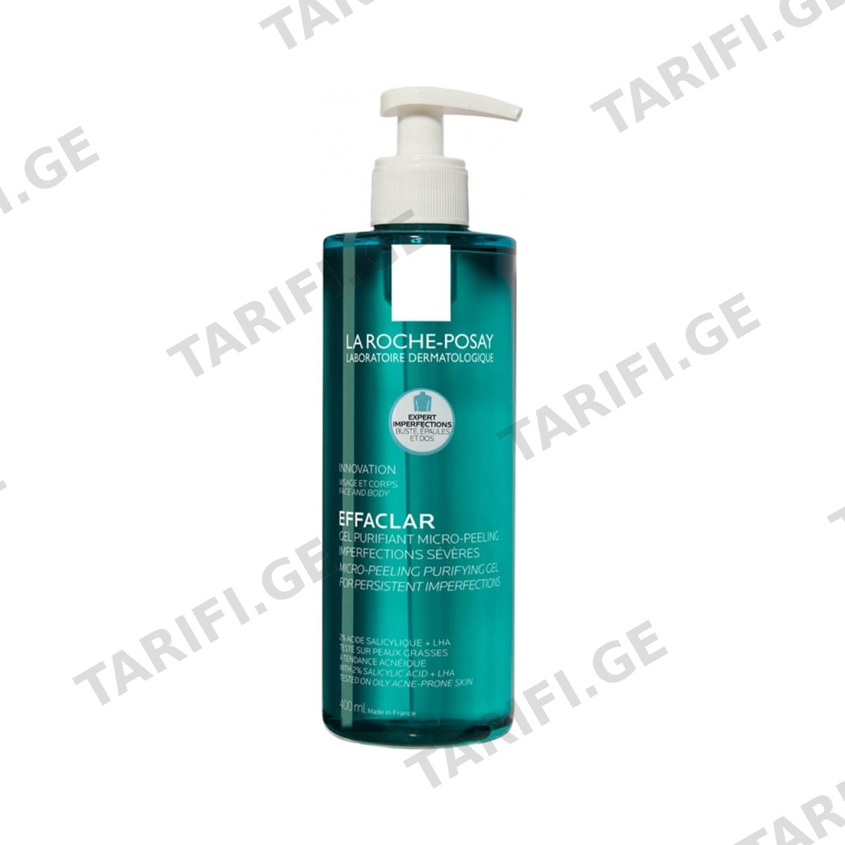 დასაბანი გელი ეფაკლარი 400მლ 8289 ლა როშ-პოზე - La Roche-Posay