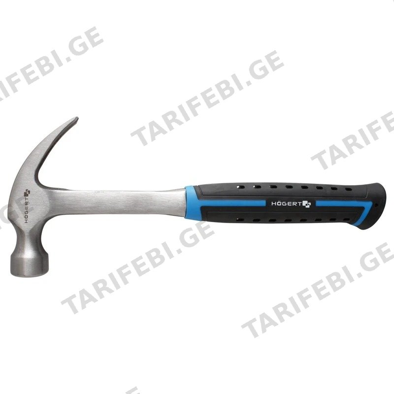 დურგლის ჩაქუჩი HOGERT HT3B035 450 გრ