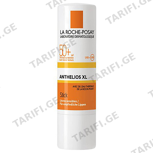 ლაროში - ანთელიუსი XL მზისგან დამცავი SPF 50+ სტიკი სახე/ტანის მგრძნობიარე ზონების 9მლ