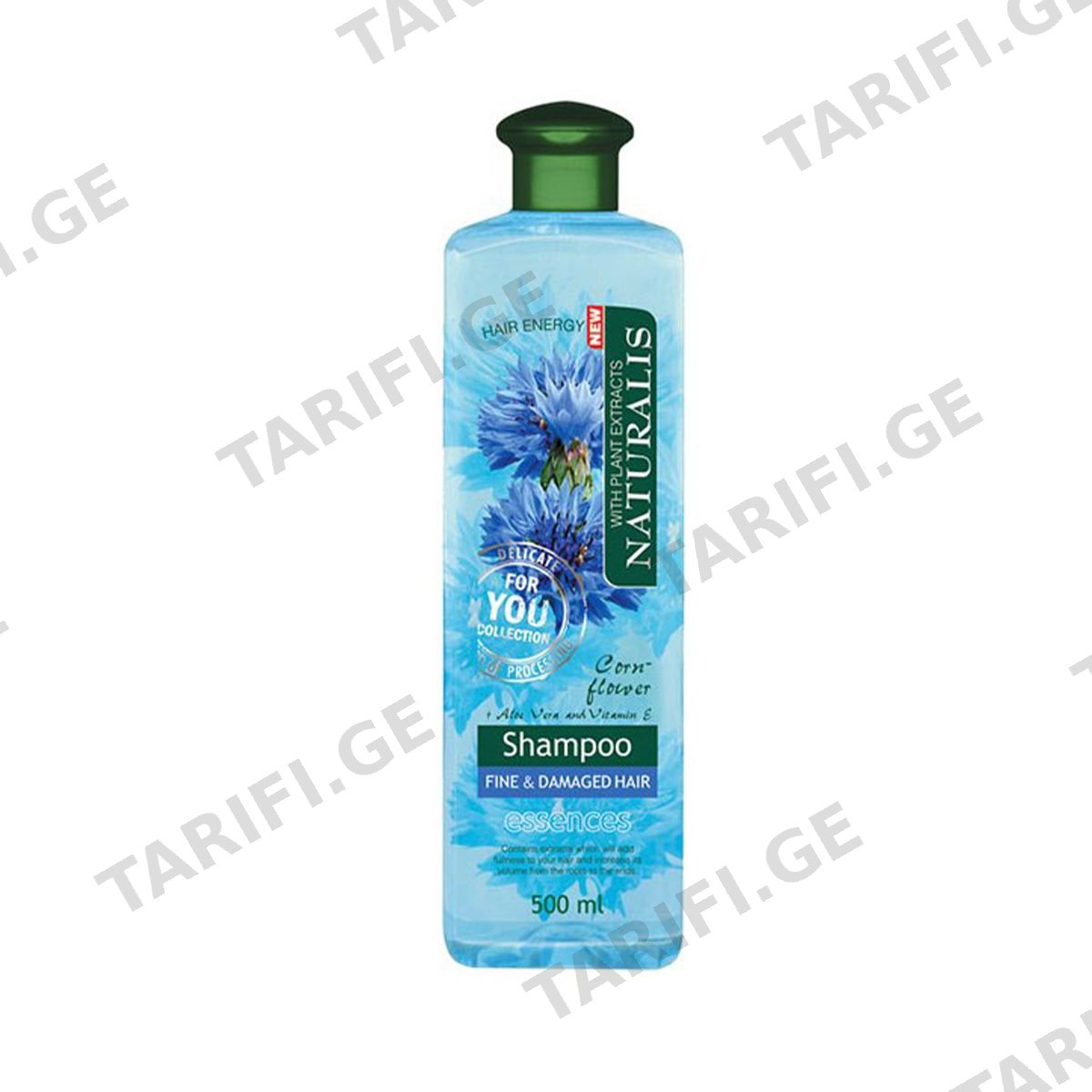 შამპუნი Corn Flower 500მლ 4123 ნატურალისი - Naturalis