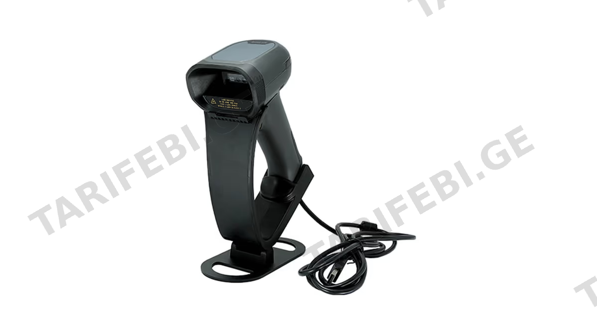 ბარკოდის სკანერი Sunlux IH20S, 2D, USB, RS232, Barcode Scanner, Black