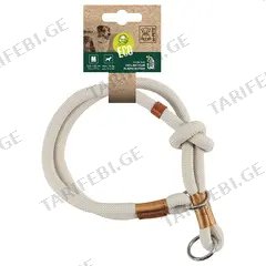 ძაღლის საყელო M-Pets Eco M ბეჟი