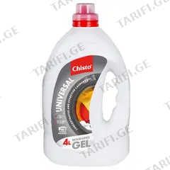 სარეცხი გელი ტანსაცმლის Chistolub Color Universal 4000 მლ