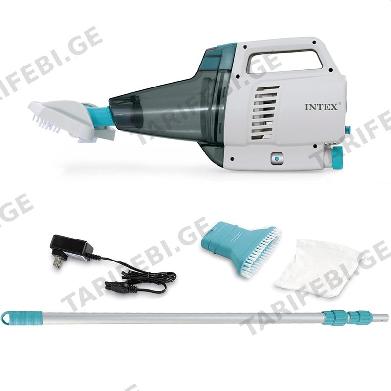 აკუმულატორული აუზის მტვერსასრუტი INTEX 28628 (280 CM)