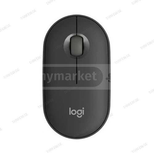 უკაბელო Bluetooth მაუსი - Logitech M350S Pebble Graphite BT