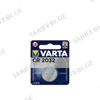 (CR 2032) ელეენტი VARTA Electronics Blister
