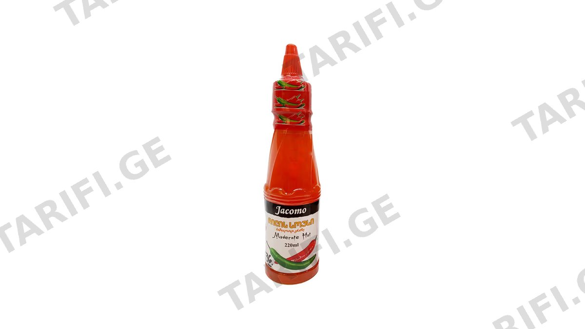 JACOMO ჩილის სოუსი 220მლ