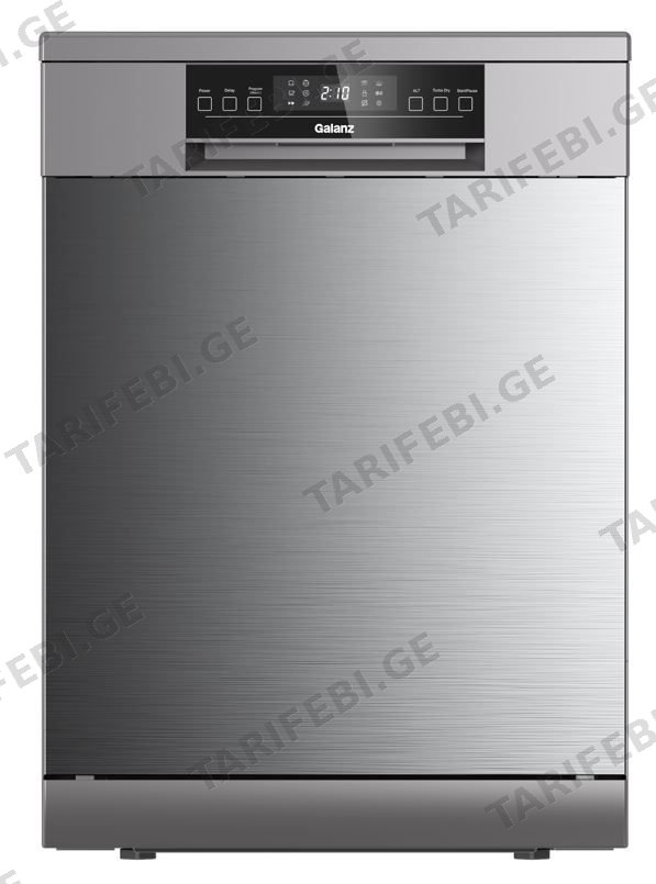 ცალკე მდგომი ჭურჭლის სარეცხი GALANZ W15D3A401M-CE0