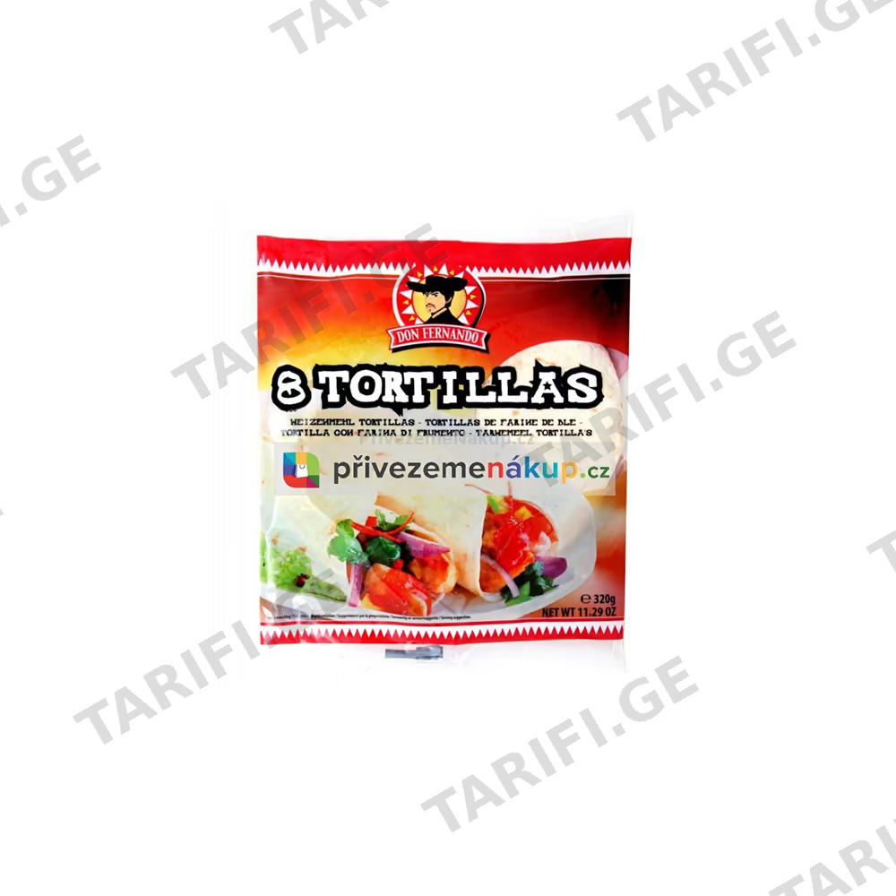 TORTILLAS მრგავლი ლავაში