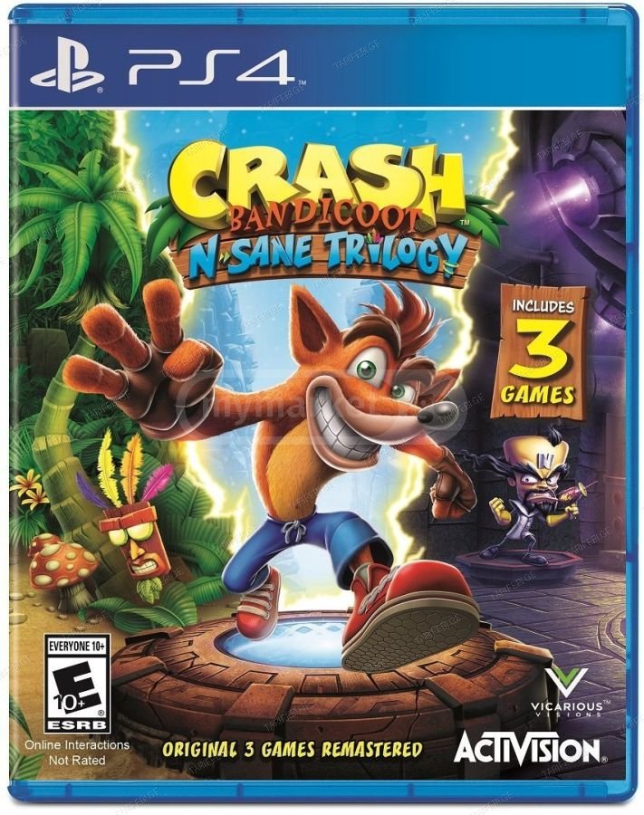 PS4 Crash Bandicoot N Sane Trilogy