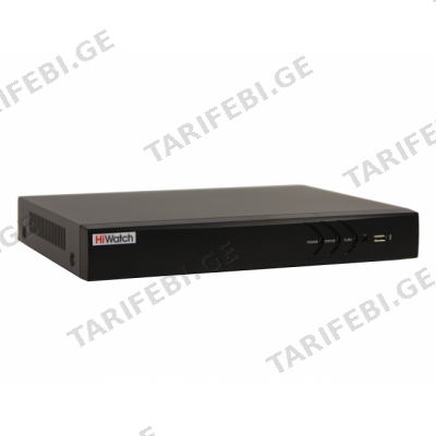 ჩამწერი NVR, Hiwatch DS-N308P(D), 1sata, 8ch, poe