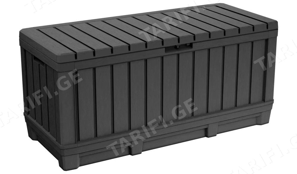 ბაღის შესანახი ყუთი Keter Kentwood 350 L Graphite