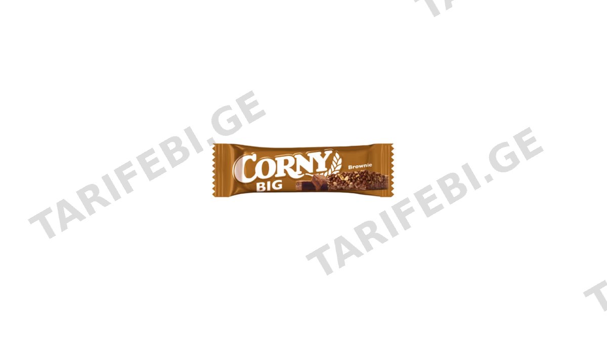 Corny Big მარცვლეულის ბატონი ბრაუნი 50გრ