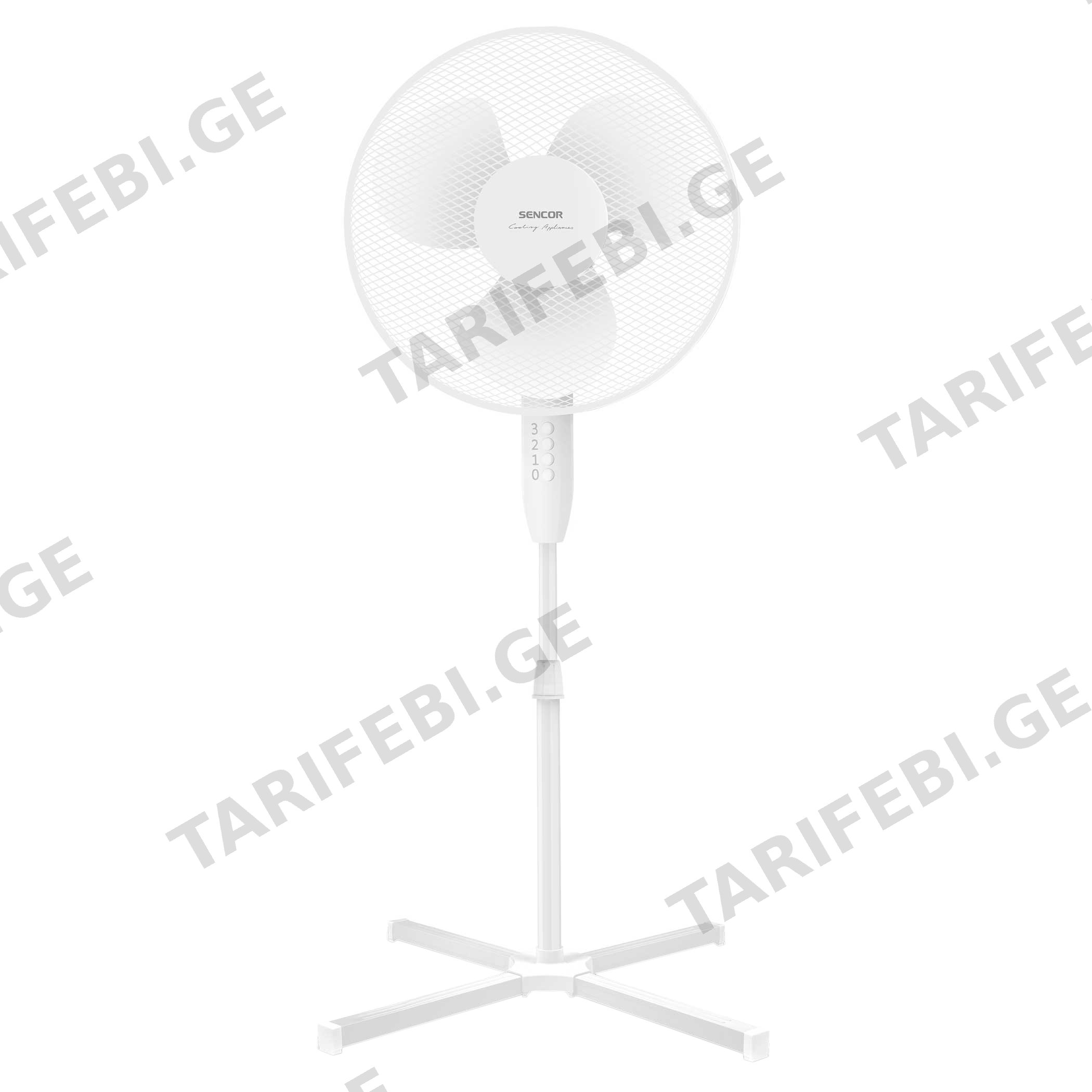 ვენტილატორი Sencor SFN 4010WH BK