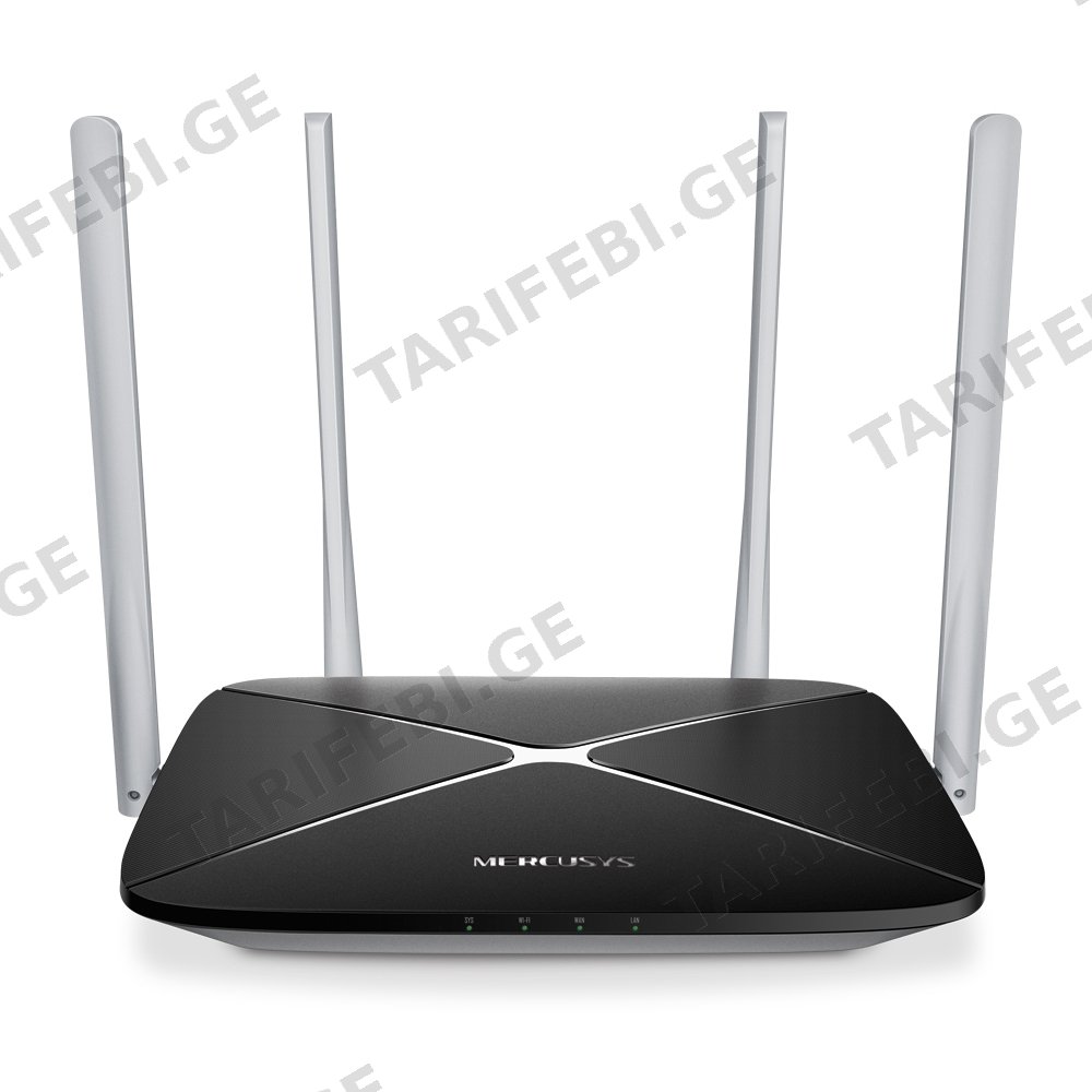 როუტერი AC12, AC1200 WiFi 5, Dual Band Wireless Router