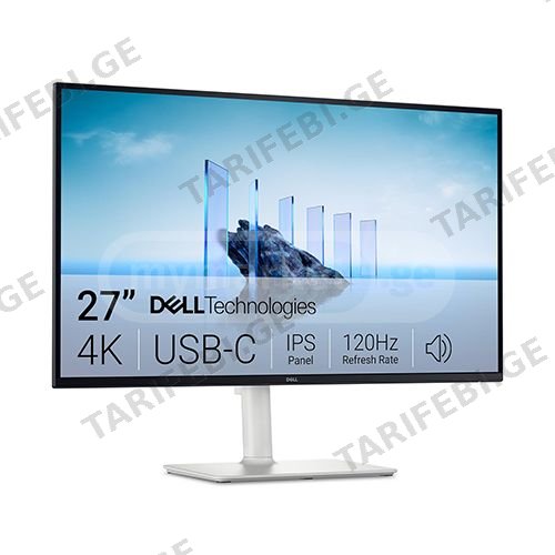 მონიტორი - Dell S2725QC - 27 Inch / 4K / IPS / 120 Hz / 4 Ms