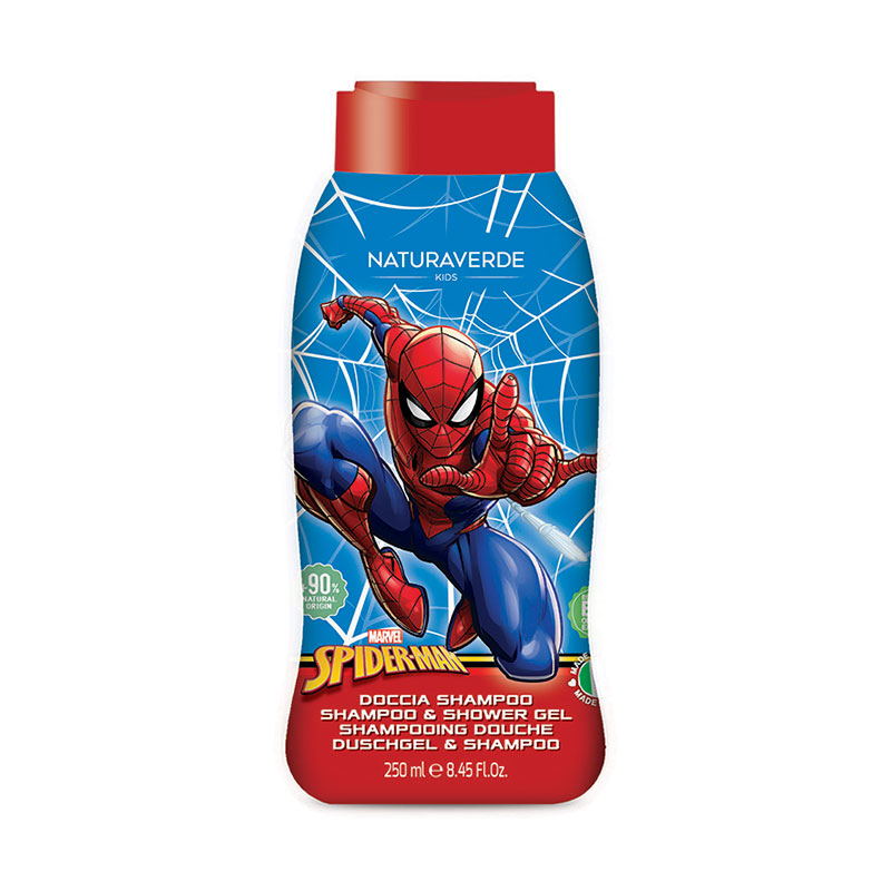ნატურავერდე-შამპუნი/შხაპის გელი SPIDERMAN 250მლ
