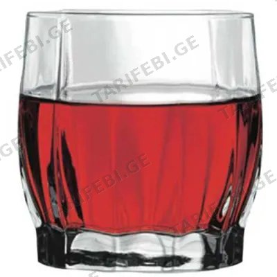 ვისკის ჭიქა PASABAHCE 942866 (230 მლ, 6 ც)
