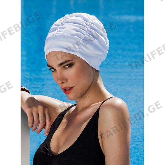 საცურაო ქუდი FASHY FABRIC 645FA340101 WHITE
