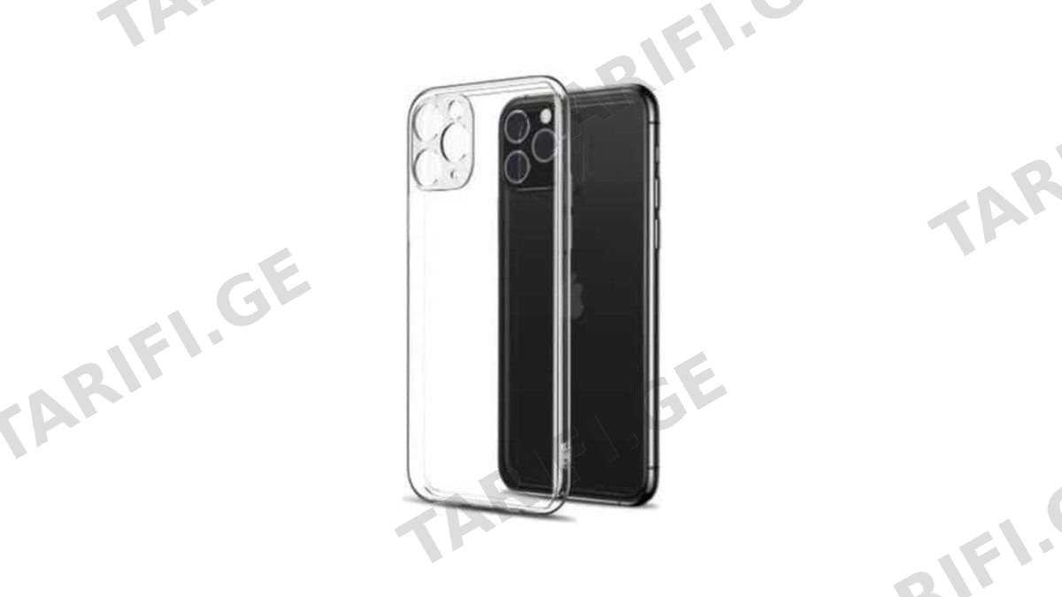 iPhone 11 Pro Max Lux Clear Case გამჭვირვალე სილიკონის ქეისი