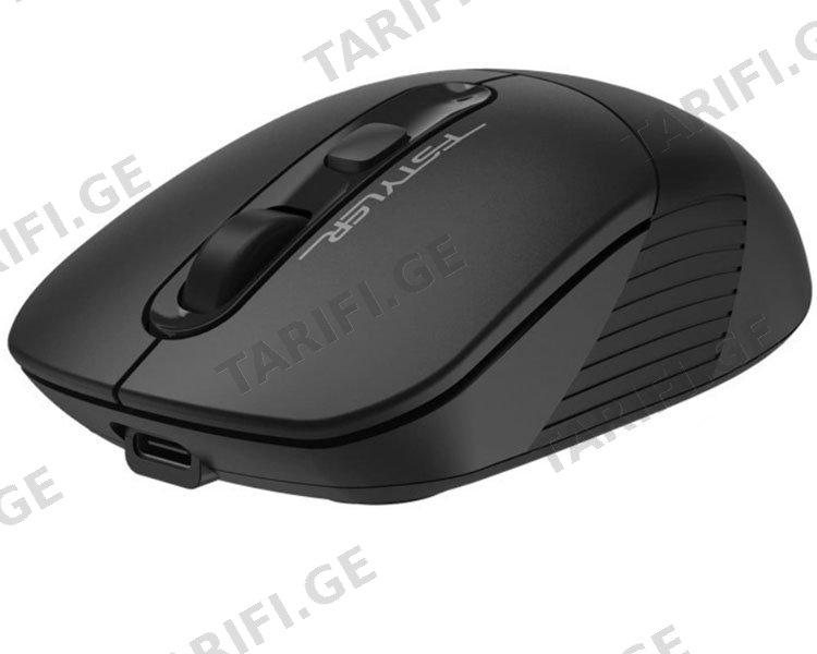 მაუსი A4tech Fstyler FB10CS Bluetooth & Wireless Rechargeable Mouse Stone Black