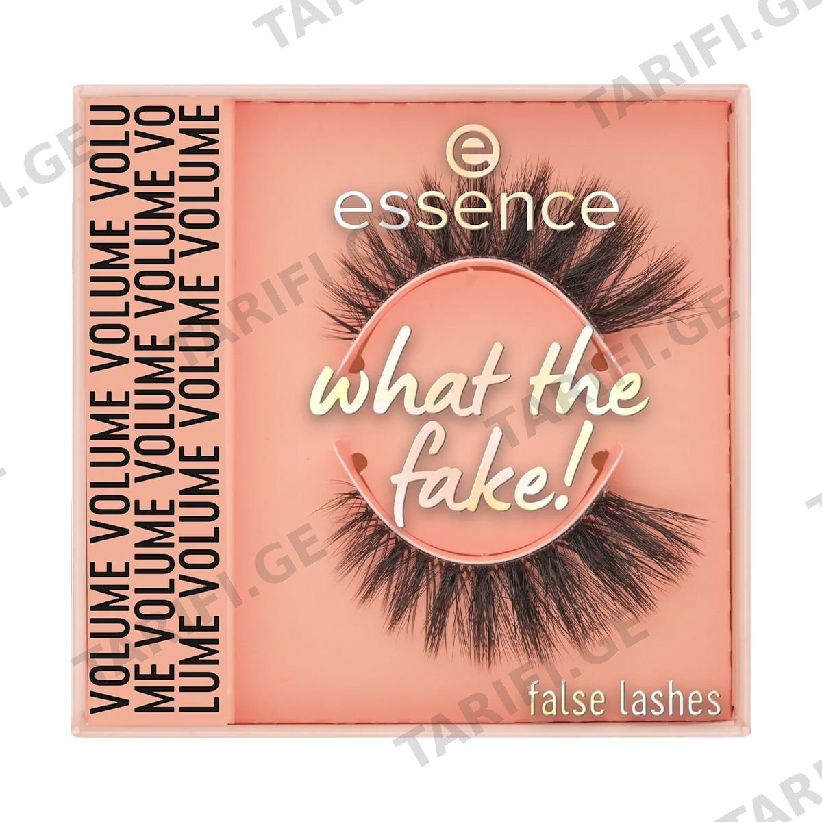 ხელოვნური წამწამები what the fake! 01 6589 ესენსი - Essence