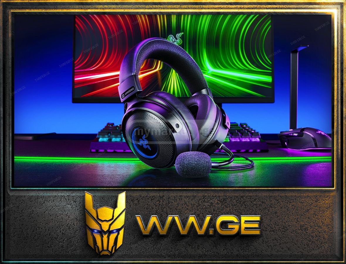 ✅ Razer Kraken V3 HyperSense Wired USB Gaming Headset✅