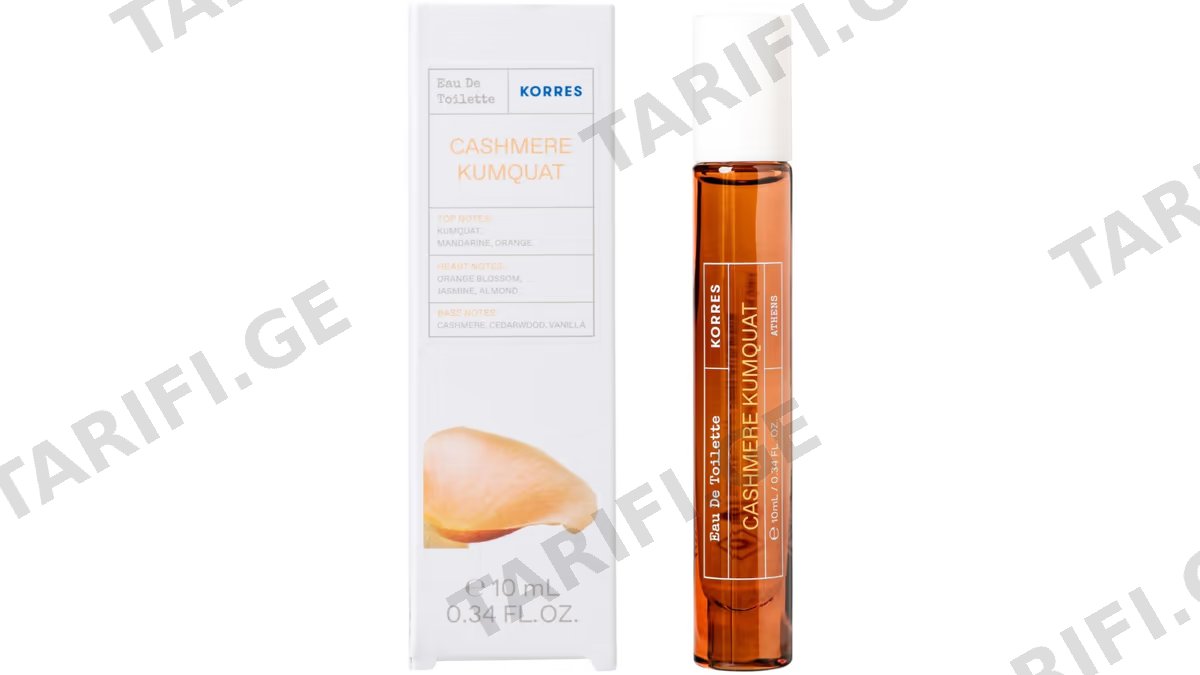 კორესი სუნამო 2897 CASHMERE KUMQUAT EDT 10მლ *
