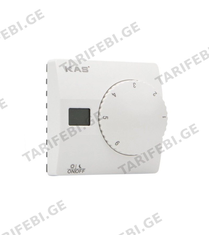 თერმოსტატი ოთახის ციფრული 230 V +5 C -35 C #2007305 KAS