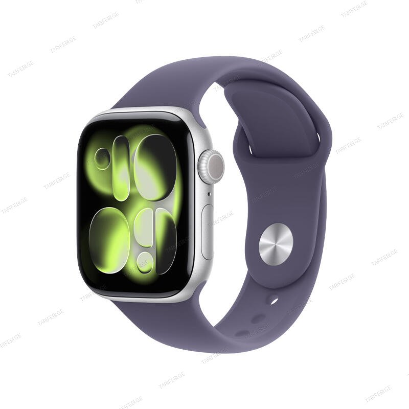 Apple Watch Series 11 GPS 42mm Silver Aluminium Case With Purple Fog Sport Band MEU74 M/L