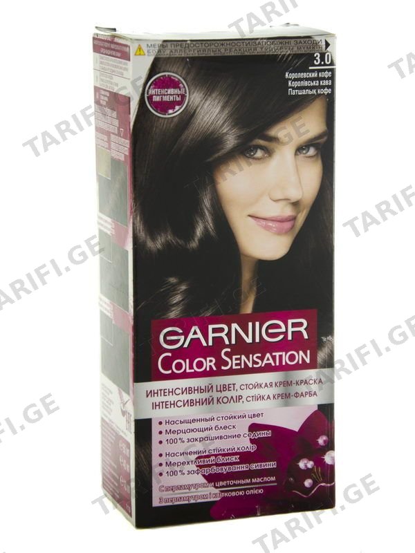 თმის საღებავი Color Sensation N3.0 გარნიე - Garnier