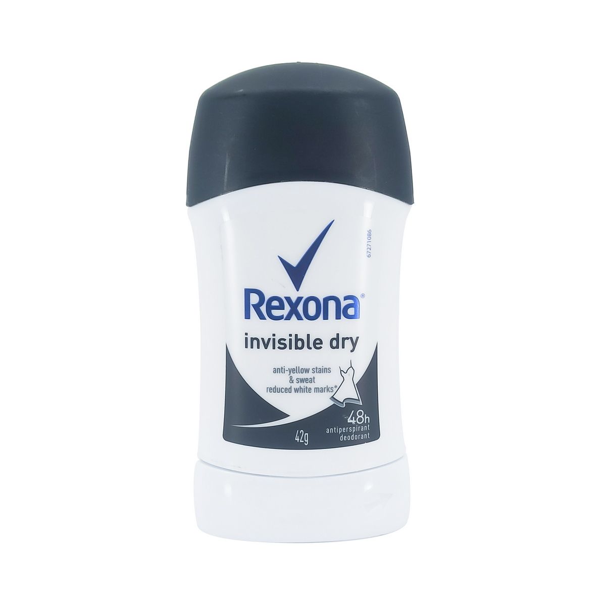 დეოდორანტი სტიკი Invisible 42მლ 2123 რექსონა - Rexona