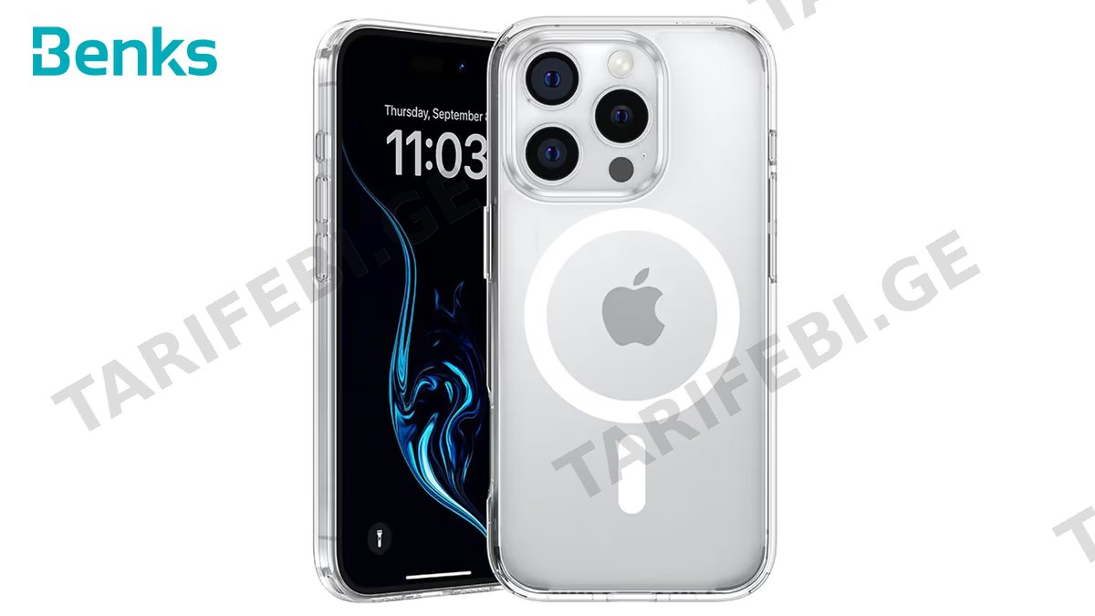 iPhone 16 Pro Clear Case with MagSafe - AntiDrop Case