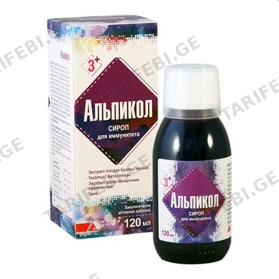 ალპიკოლი 120მლ სიროფი