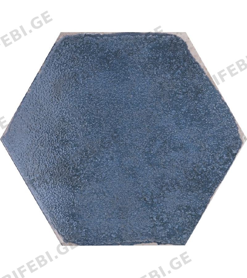 კერამ. ფილა OKEN HEXAGON BLUE BR. PO BRILO 23.2X26.7 CIFRE S.L.