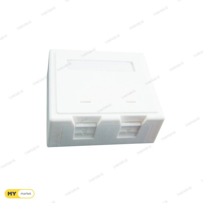Gembird NCAC-SMB2 White outlet box