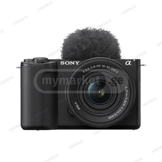 Sony ZV-E10 II Mirrorless Camera With 16-50mm Lens Black