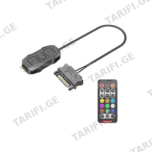 Coolmoon Sata To Mini ARGB Controller