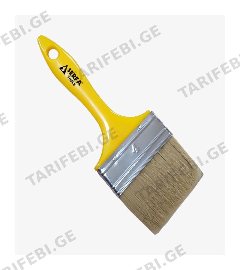 სამღებრო ფუნჯი Yellow Bristle Brush No: 2.5 #506 SERFA TOOLS