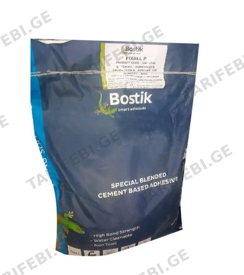 ლატექსი Latex Bonding Admixture 30კგ. BOSTIK