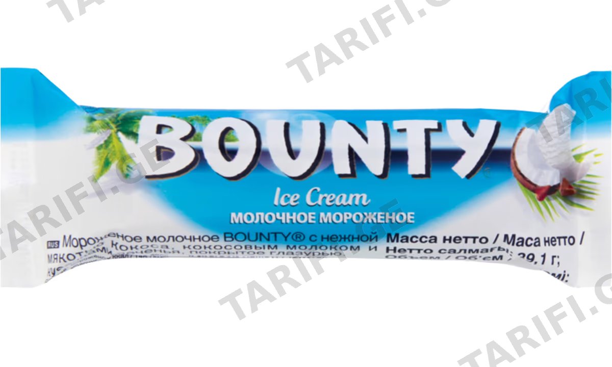 ნაყინის ბატონი BAUNTY 1x24 (39,1გრ)