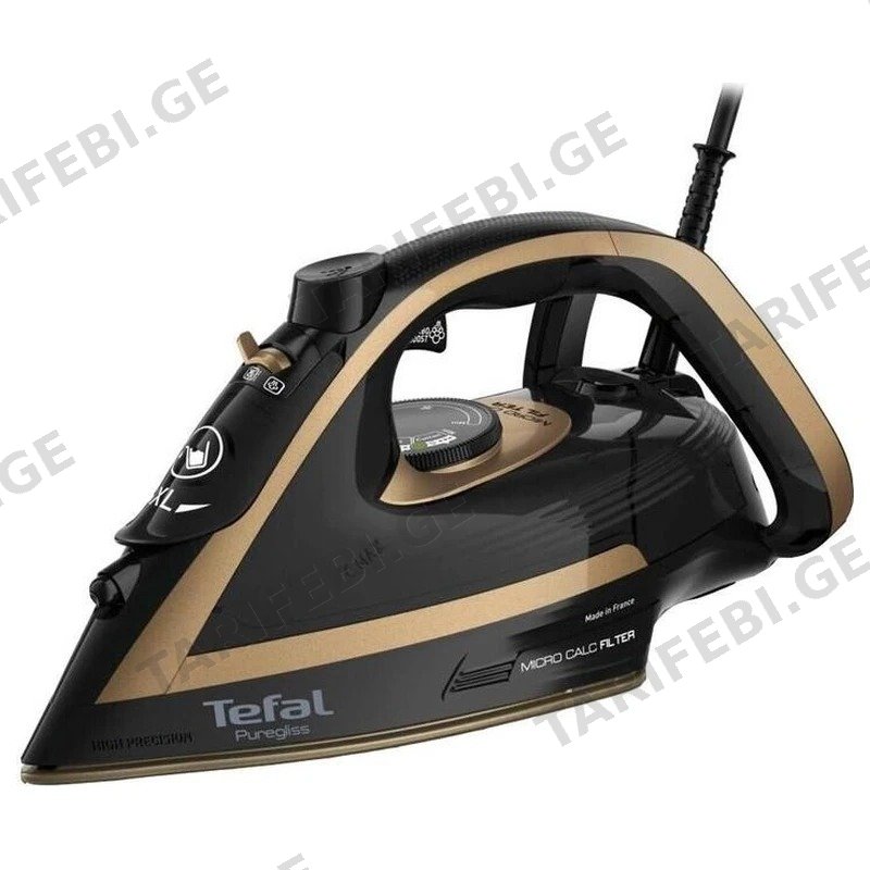 ორთქლის უთო TEFAL FV8064E0 3000W თვითწმენდის ფუნქციით