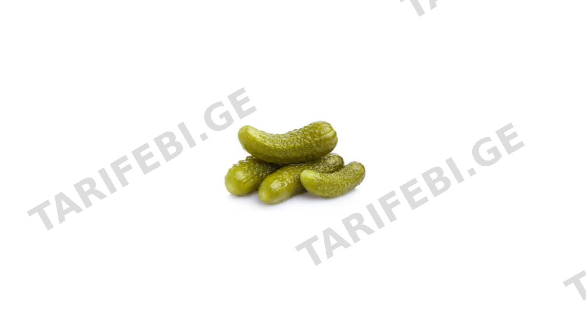 კიტრის მწნილი 1კგ