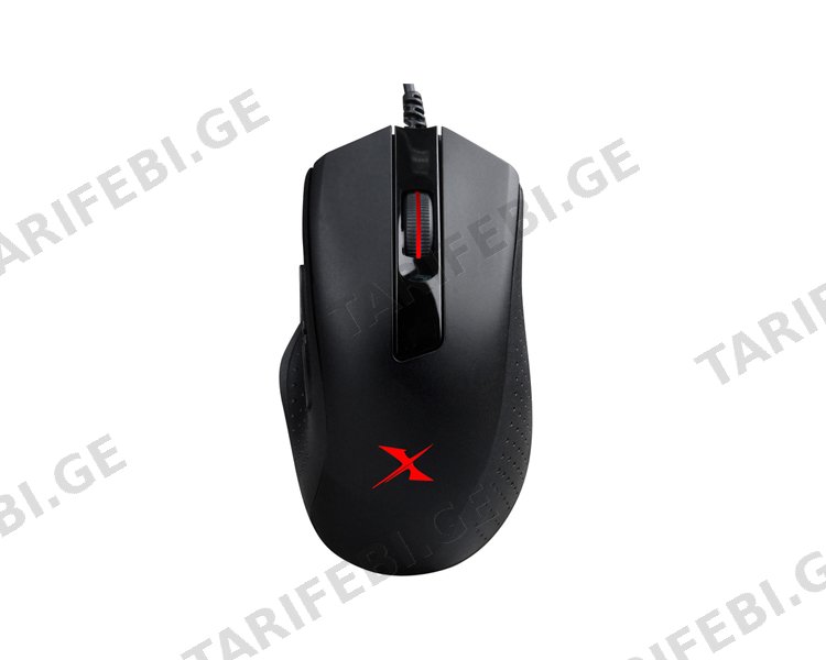 მაუსი A4tech Bloody X5 MAX RGB Gaming Mouse Stone Black
